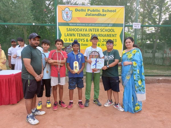 SAHODAYA INTER SCHOOL U-14 LAWN TENNIS TOURNAMENT HOSTED BY DELHI PUBLIC SCHOOL